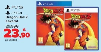 Carrefour Dragon ball z kakarot oferta