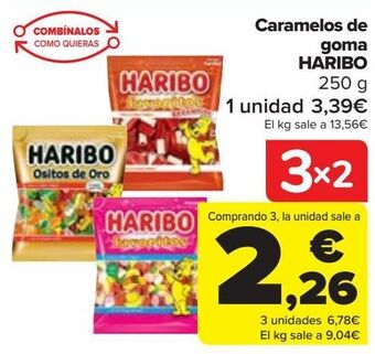 Carrefour Caramelos de goma haribo oferta