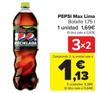 Carrefour Pepsi max lima oferta