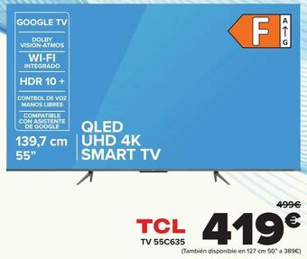 Carrefour Tcl tv 55c635 oferta