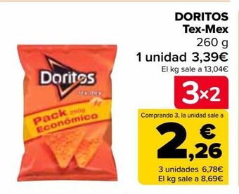 Carrefour Market Doritos tex-mex oferta