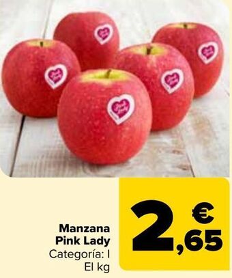 Carrefour Market Manzana pink lady oferta