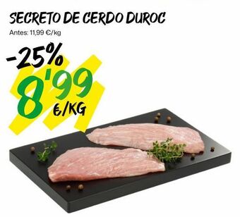 AhorraMas Secreto de cerdo oferta