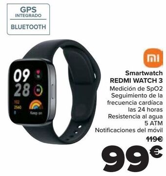 Carrefour Smartwatch redmi watch 3 oferta