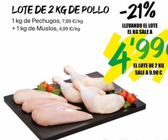 AhorraMas Pollo oferta
