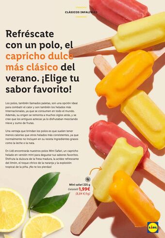 Lidl Helados oferta