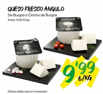 AhorraMas Queso fresco angulo oferta