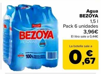 Carrefour Market Agua bezoya oferta