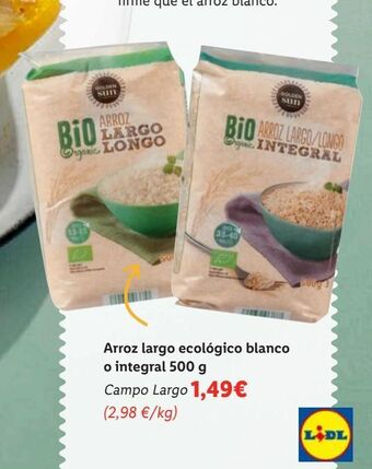 Lidl Arroz largo oferta