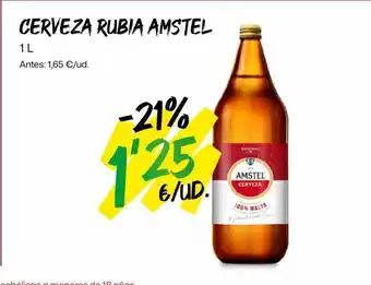 AhorraMas Cerveza sin alcohol amstel oferta