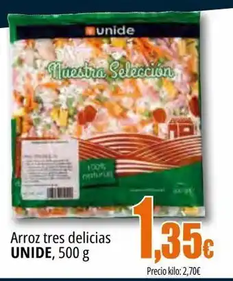 Unide Market Arroz tres delicias unide oferta