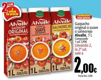 Unide Market Gazpacho original o suave o salmorejo alvalle oferta