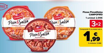 Carrefour Market Pizzas pizza&salsa campofrío oferta