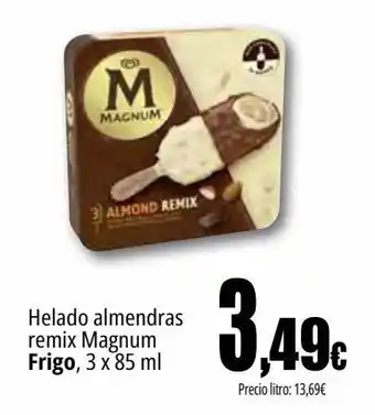 Unide Market Helado almendras remix magnum frigo oferta
