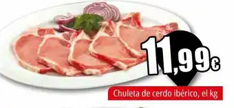 Unide Market Chuleta de cerdo ibérico oferta