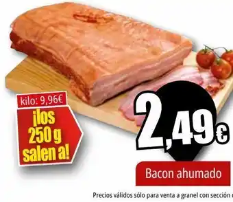 Unide Market Bacon ahumado oferta
