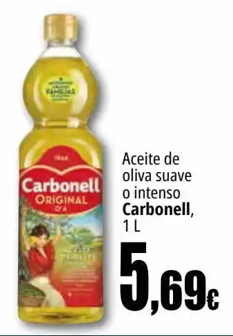 Unide Supermercados Aceite de oliva suave o intenso carbonell oferta
