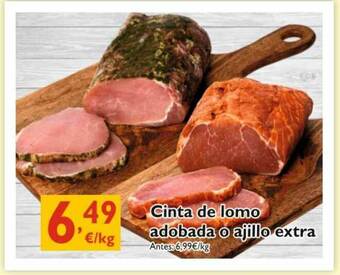 Cash Ecofamilia Cinta De Lomo Adobada O Ajillo Extra oferta