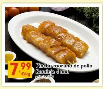 Cash Ecofamilia Pincho Moruno De Pollo oferta