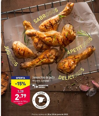 ALDI Jamoncitos de pollo oferta