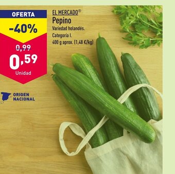 ALDI EL MERCADOⓇ Pepino oferta