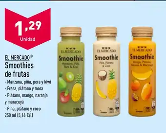 ALDI EL MERCADOⓇ Smoothies de frutas oferta