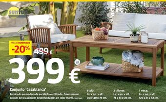 Bauhaus Conjunto de jardín oferta
