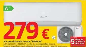 Bauhaus Aire acondicionado inverter oferta