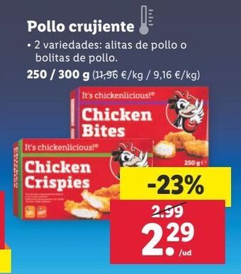 Lidl Pollo oferta