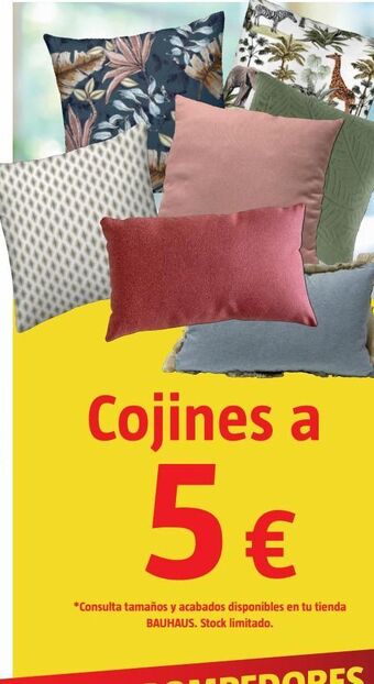 Bauhaus Cojines oferta