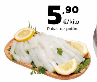 Supermercados Lupa Rabas de potón. oferta