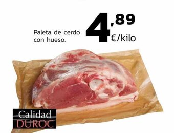 Supermercados Lupa Paleta de cerdo con hueso. oferta