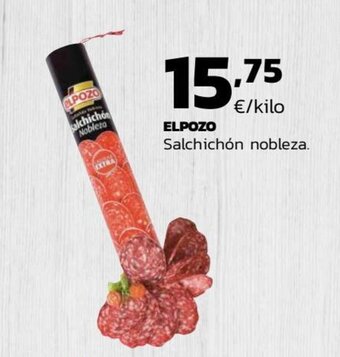 Supermercados Lupa ELPOZO Salchichón nobleza. oferta