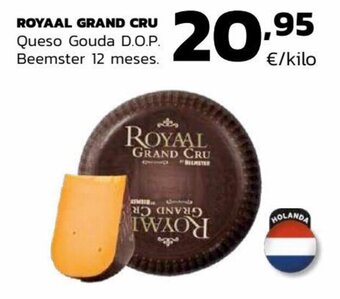 Supermercados Lupa ROYAAL GRAND CRU Queso Gouda D.O.P. Beemster 12 meses. oferta