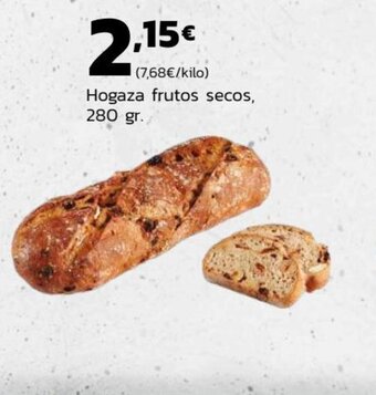 Supermercados Lupa Hogaza frutos secos, 280 gr. oferta
