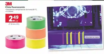 Lidl 3M Cinta fluorescente oferta