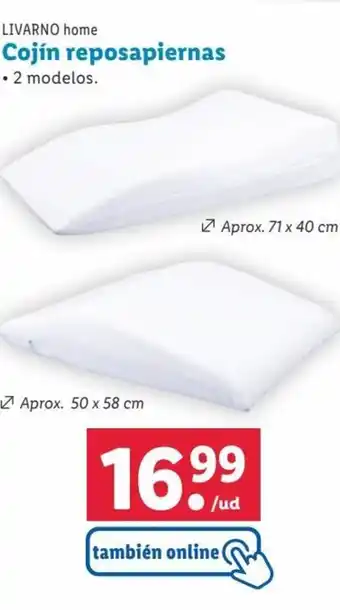 Lidl LIVARNO home Cojín reposapiernas oferta