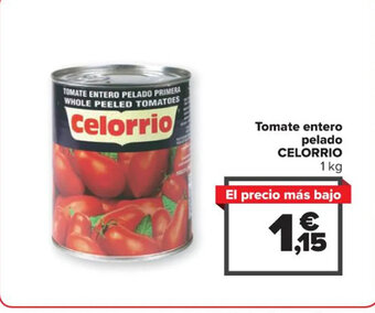 Carrefour Tomate entero pelado CELORRIO 1 kg oferta