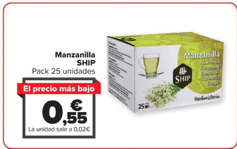 Carrefour Manzanilla SHIP oferta