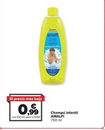 Carrefour Champú infantil AMALFI 750 ml oferta