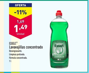 ALDI ESSELTⓇ Lavavajillas concentrado oferta