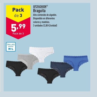 ALDI UP2FASHION® Braguita oferta