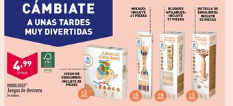 ALDI MUNDO DIVERⓇ Juegos de destreza oferta