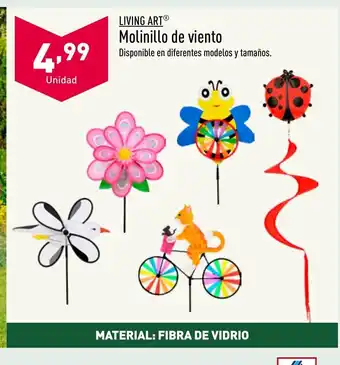 ALDI LIVING ARTⓇ Molinillo de viento oferta