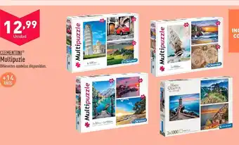ALDI Puzzles clementoni oferta