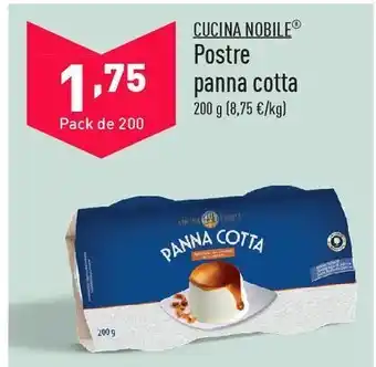 ALDI Postres panna cotta oferta