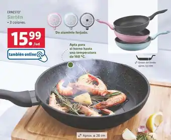 Lidl Sartén ernesto oferta
