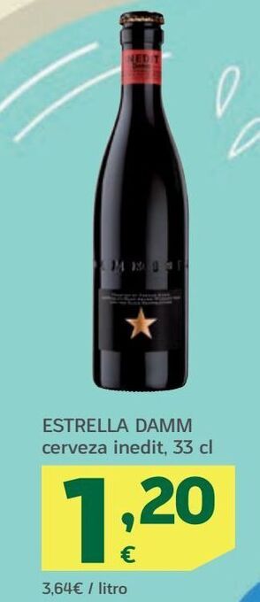HiperDino Cerveza estrella damm oferta