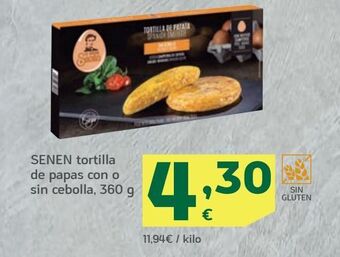 HiperDino Tortilla de patatas oferta