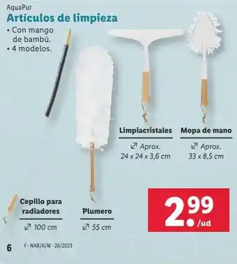 Utensilios de limpieza aquapur